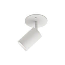  81711-WH - Barclay 3-in White 1 Light Semi Flush Mount