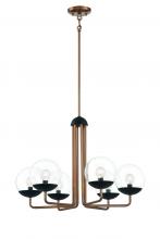 Minka George Kovacs P1505-416 - OUTER LIMITS - 6 LIGHT CHANDELIER