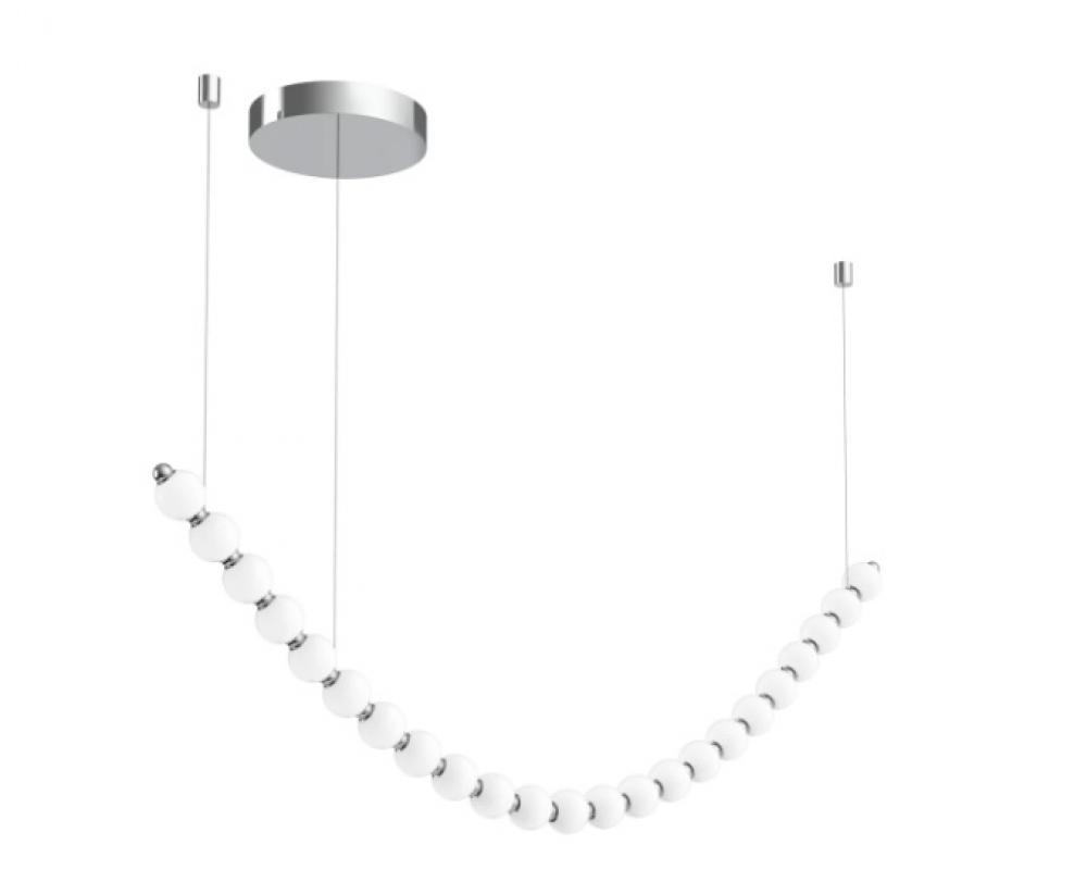 Akoya 23 Head Chrome LED Chandeliers