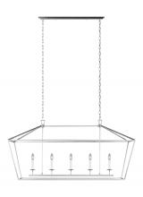 Visual Comfort & Co. Studio Collection 6692605-962 - Dianna Five Light Medium Linear Chandelier