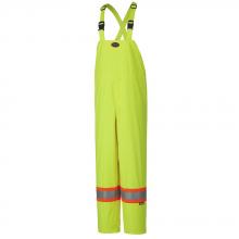 Pioneer V1090260-2XL - Hi-Viz Yellow/Green 150D Lightweight Waterproof Safety Bib Pants - 2XL