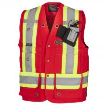 Pioneer V1010610-2XL - Surveyor’s Safety Vests Cotton Duck