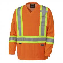 Pioneer V1050950-2XL - Long-Sleeved Safety Shirts - Micro Mesh