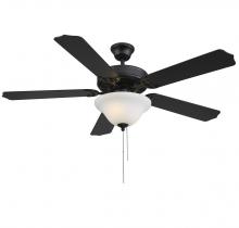 Savoy House Meridian M2018MBKRV - 52" 2-Light Ceiling Fan in Matte Black