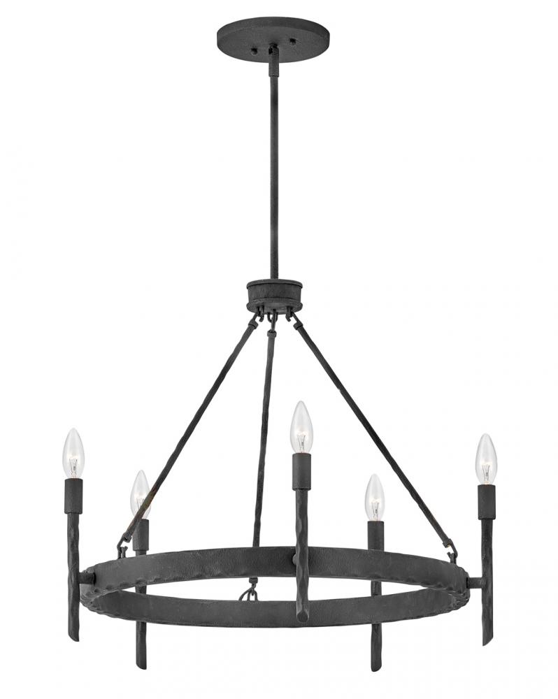 Medium Single Tier Chandelier