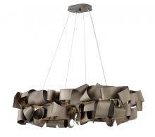  FR48605MMB - Large Six Light Linear Chandelier