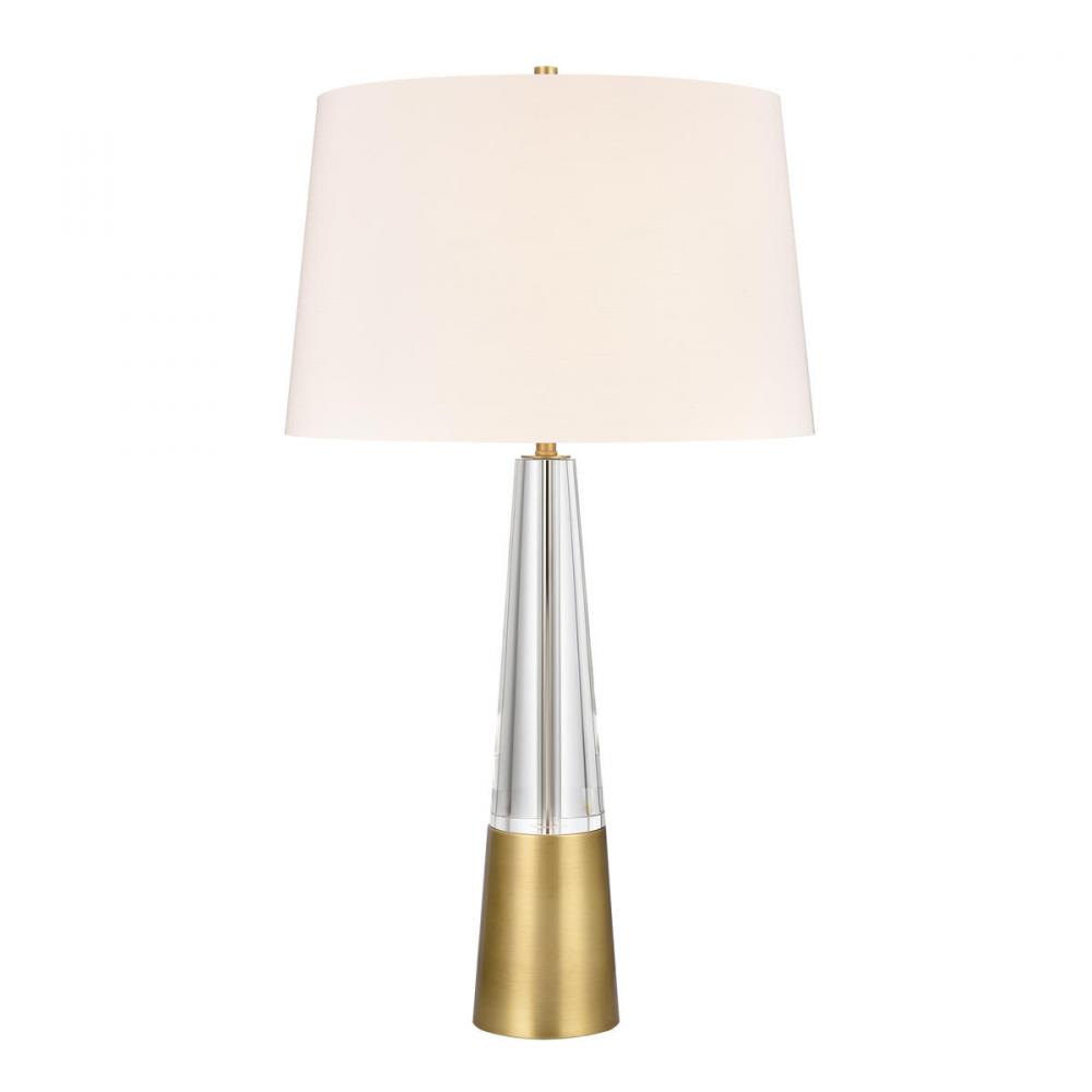 Bodil 31'' High 1-Light Table Lamp - Clear