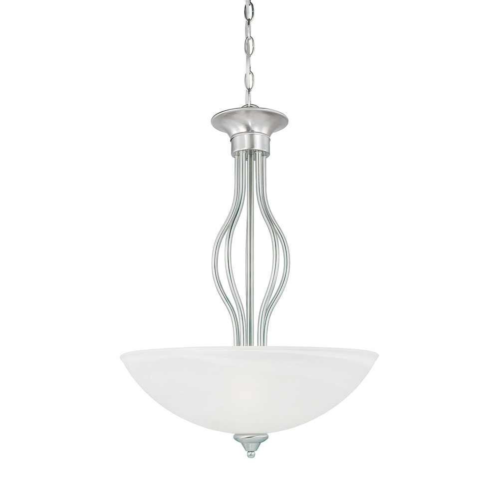 Thomas - Tahoe 20'' Wide 3-Light Pendant - Brushed Nickel