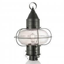  1510-GM-SE - Classic Onion 22.5'' High 1-Light Outdoor Post Light - Gun Metal