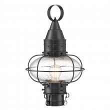 ELK Home 1511-GM-SE - Classic Onion 17.5'' High 1-Light Outdoor Post Light - Gun Metal