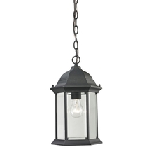 ELK Home 8601EH/65 - Thomas - Spring Lake 8'' Wide 1-Light Outdoor Pendant - Matte Textured Black