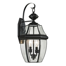 ELK Home 8602EW/60 - Thomas - Ashford 21'' High 2-Light Outdoor Sconce - Black