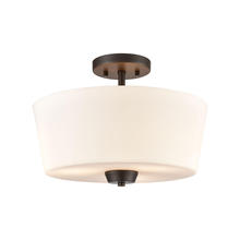 ELK Home CN310281 - Thomas - Winslow 15'' Wide 3-Light Semi Flush Mount - Oil Rubbed Bronze