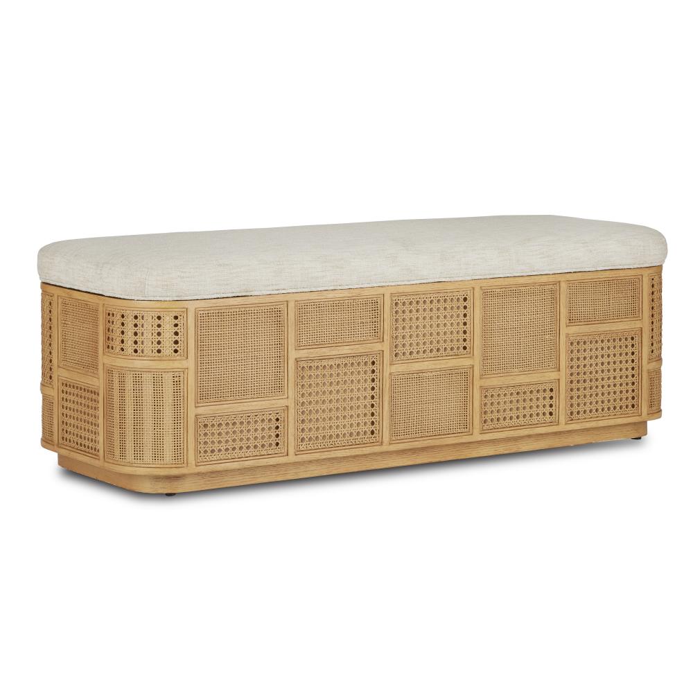 Anisa Sea Sand Storage Bench,