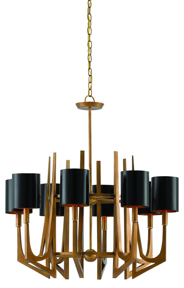 Umberto Brass Chandelier