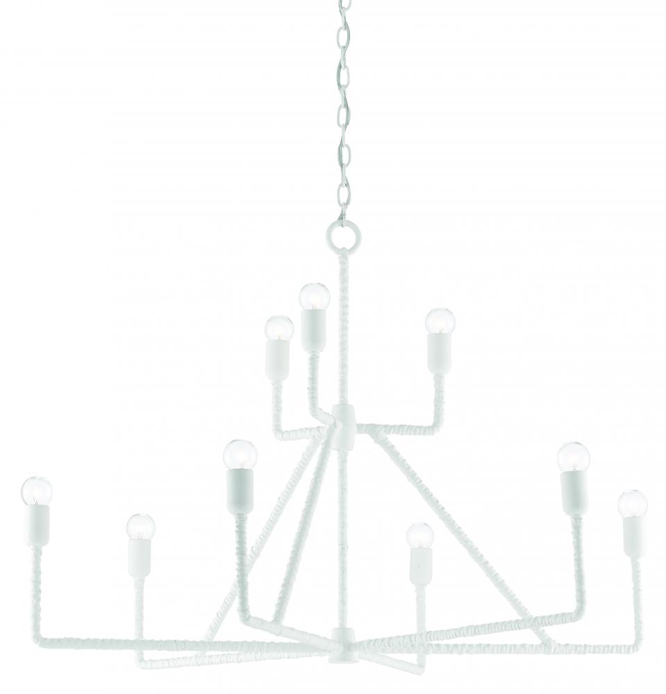 Trilling White Chandelier