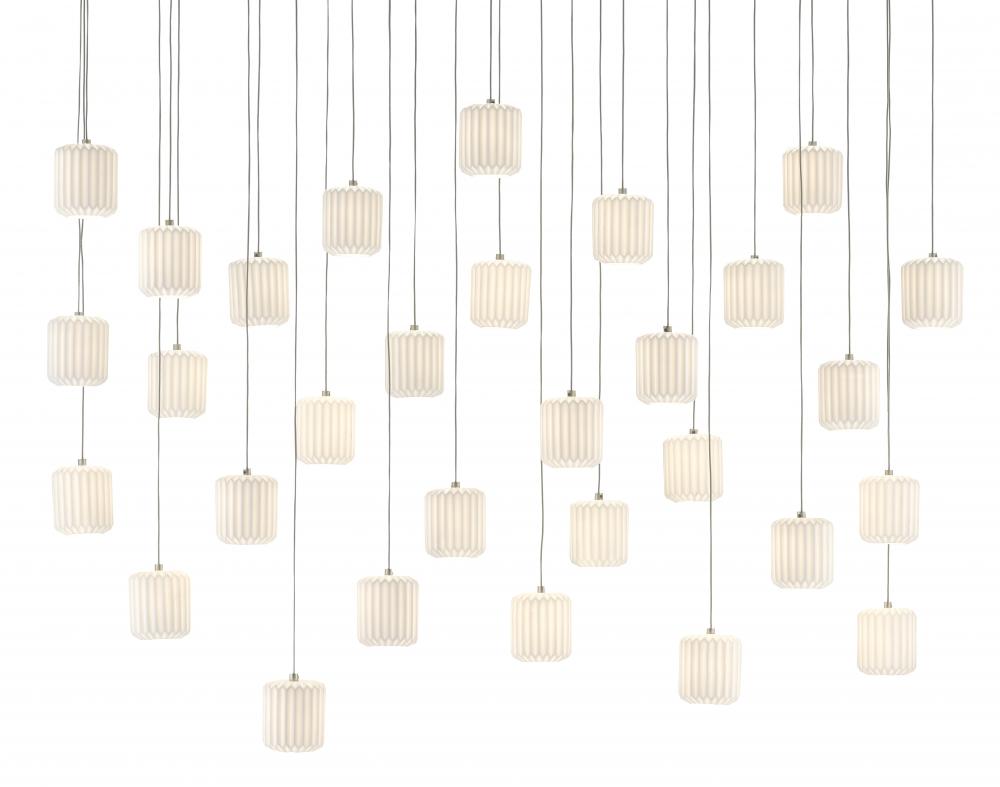 Dove 30-Light Linear Multi-Drop Pendant