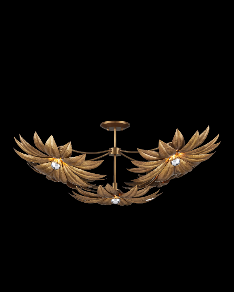 Alithea Medium Semi-Flush Mount