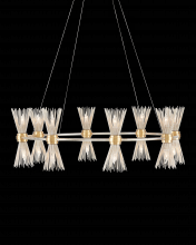 Currey 9000-0842 - Novatude Gold & Silver Chandelier