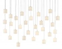 Currey 9000-0714 - Dove 30-Light Linear Multi-Drop Pendant