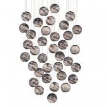 Currey 9000-1011 - Palatino 36-Light Round Multi-Drop Pendant