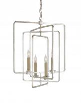  9743 - Metro Silver Square Chandelier