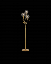 Currey 8000-0137 - Dandelion Silver & Gold Floor Lamp